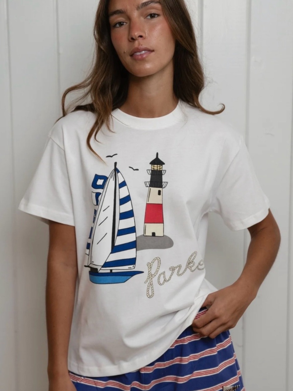 Parke Coastal Sail T-Shirt - Size L/XL